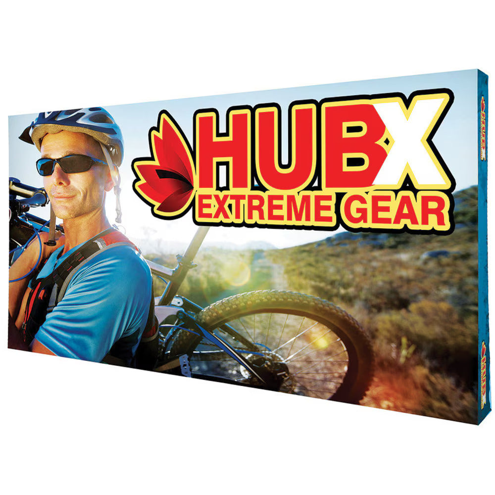 Straight Velcro Fabric Pop Up Display