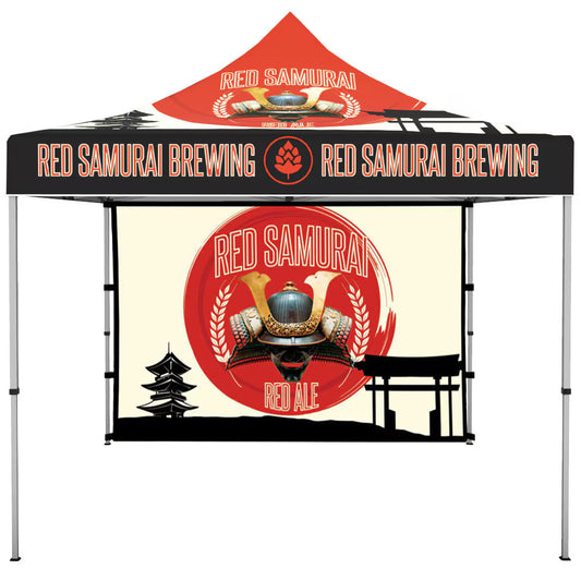 10X10 Canopy Tent + Back wall