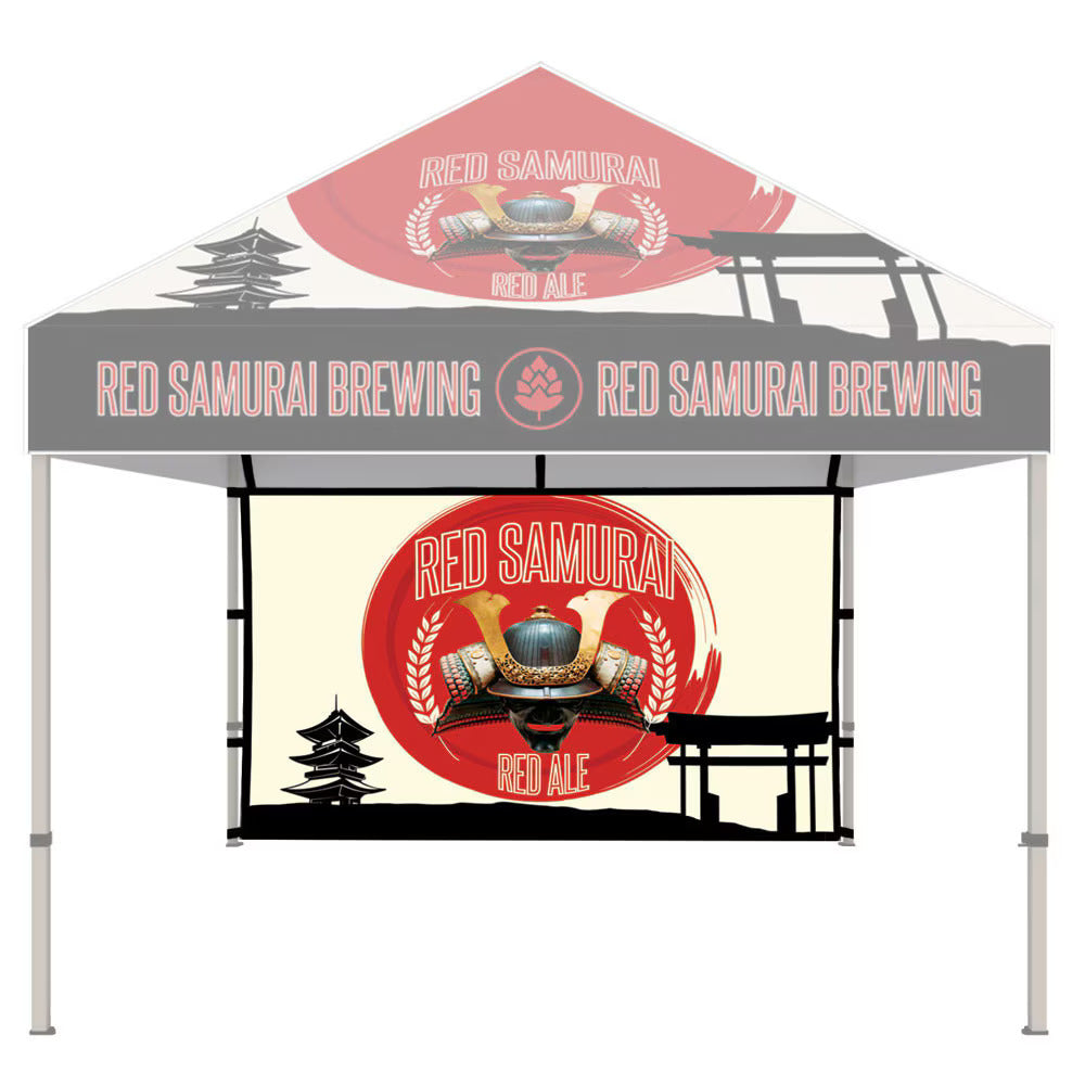 10 X10 Canopy Full Backwall (Only)
