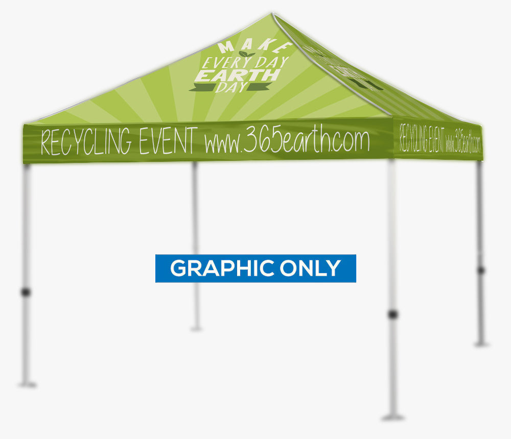 10X10 Canopy Graphic Only (No Hardware)