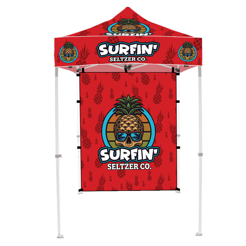 5X5 Canopy + Full Back Wall