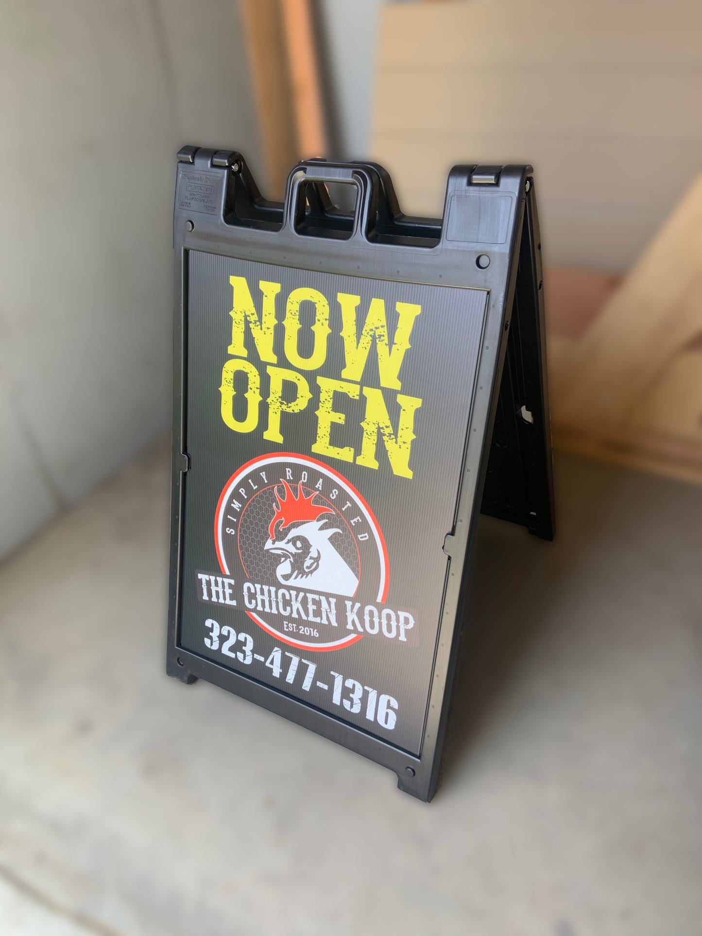 Deluxe A-Frame Sign