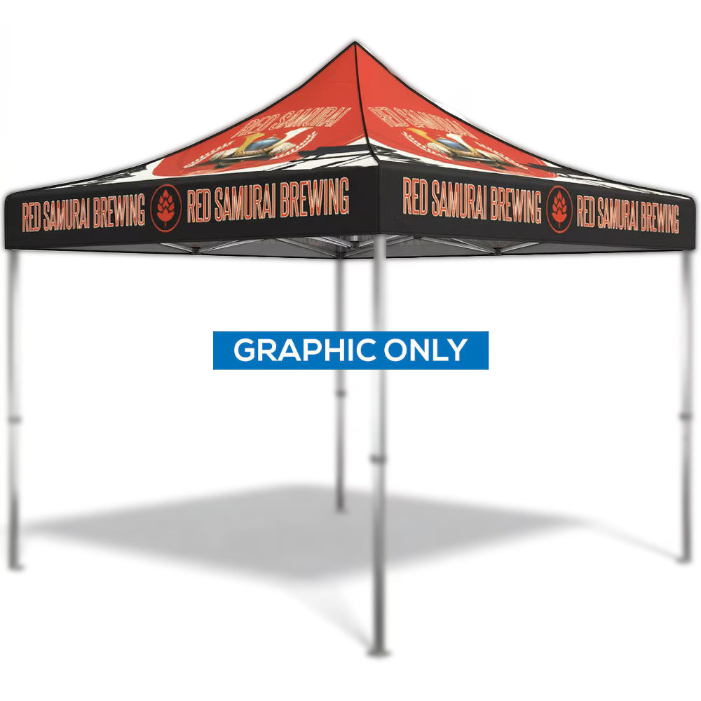 10X10 Canopy Graphic Only (No Hardware)