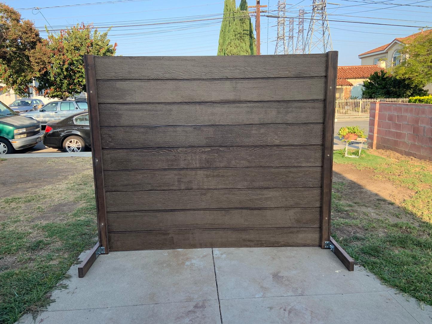 Wooden Panel Backdrop